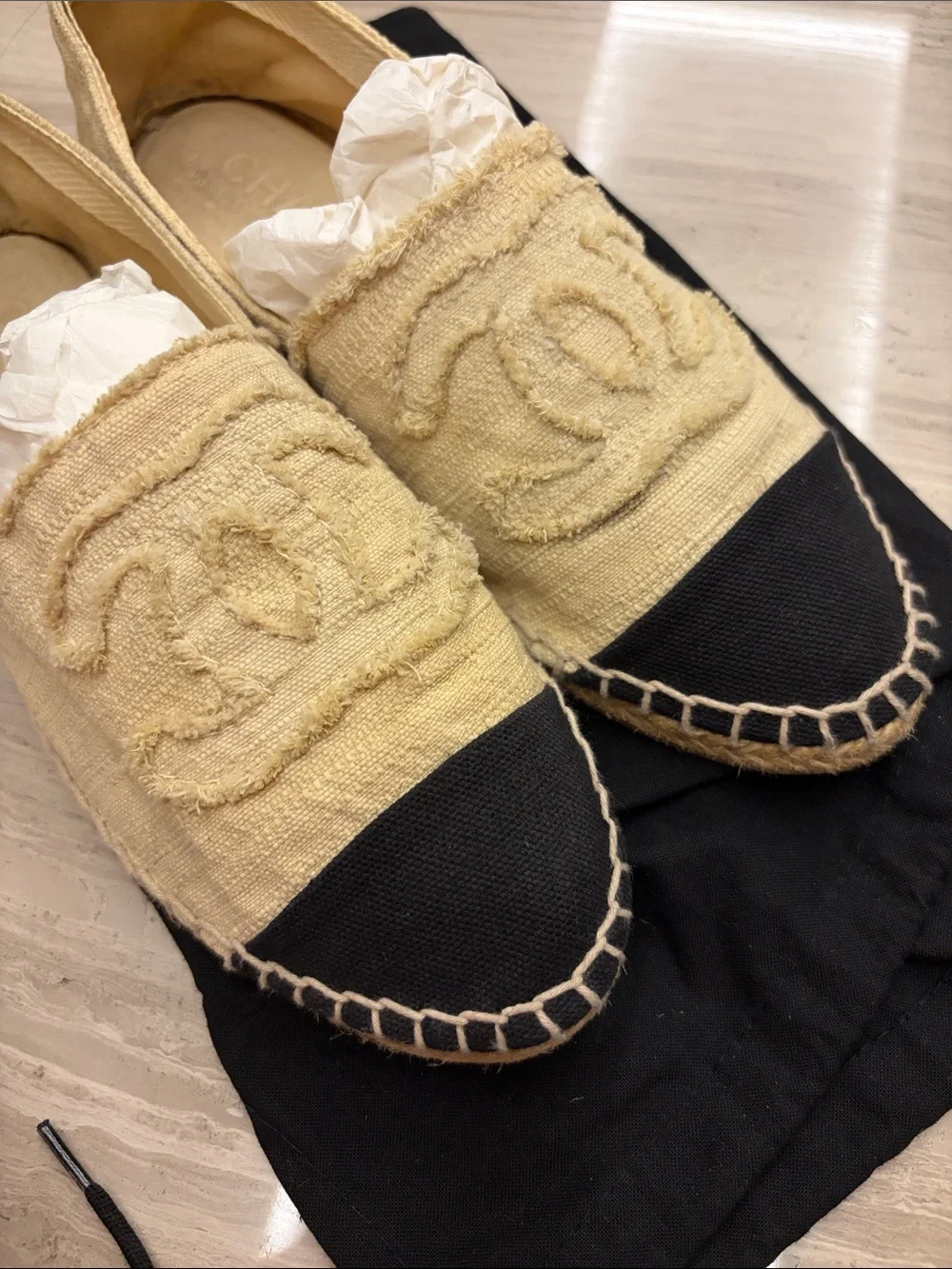 CHANEL authentic canvas